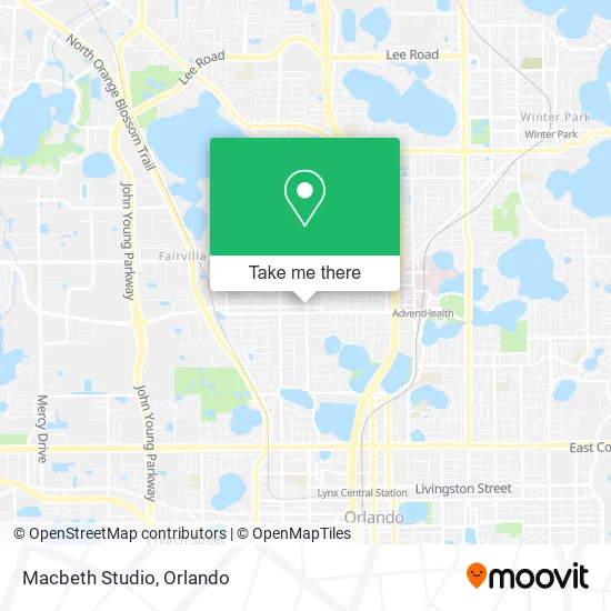 Mapa de Macbeth Studio