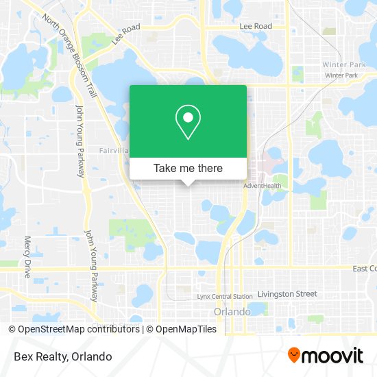 Bex Realty map