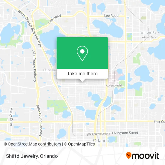 Mapa de Shiftd Jewelry