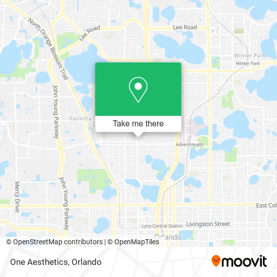 Mapa de One Aesthetics