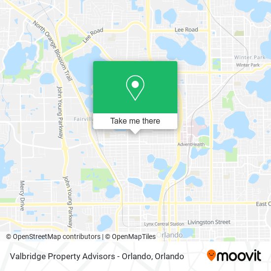 Valbridge Property Advisors - Orlando map