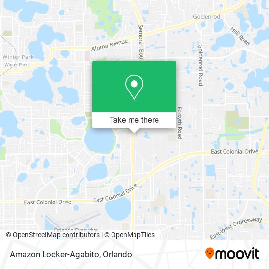 Amazon Locker-Agabito map