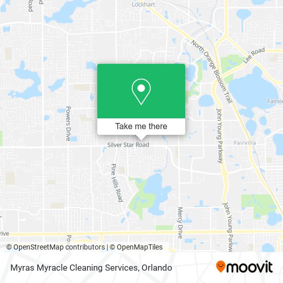 Mapa de Myras Myracle Cleaning Services