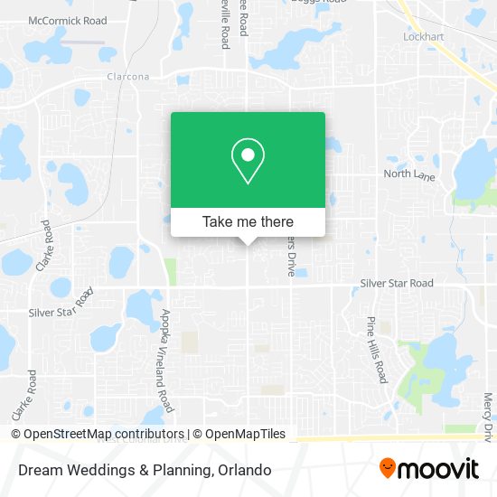 Mapa de Dream Weddings & Planning