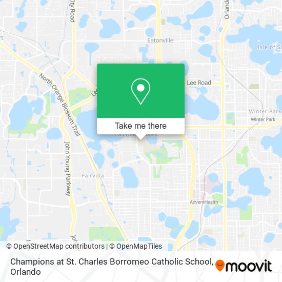Mapa de Champions at St. Charles Borromeo Catholic School