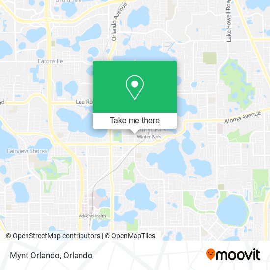 Mynt Orlando map