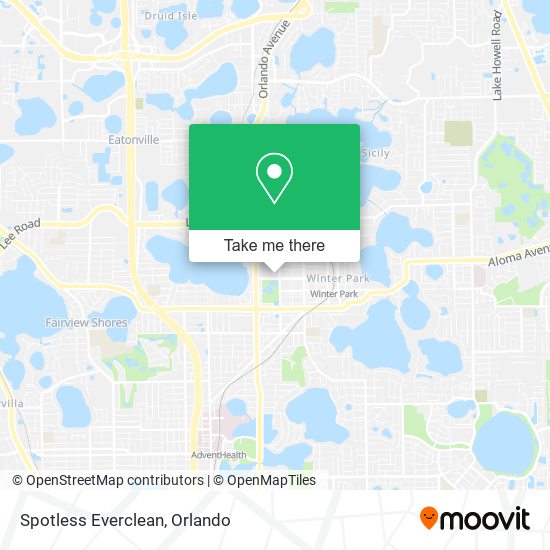 Spotless Everclean map
