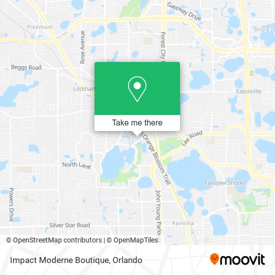 Impact Moderne Boutique map