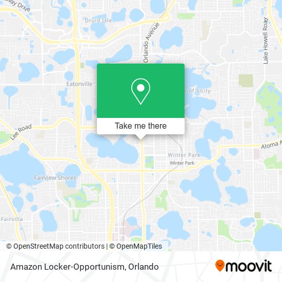 Amazon Locker-Opportunism map