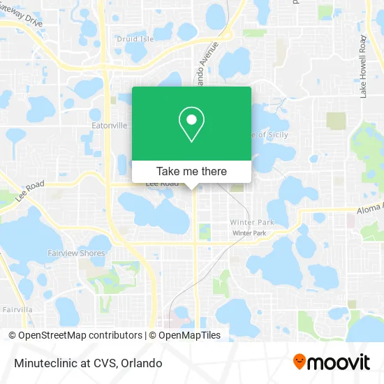 Minuteclinic at CVS map