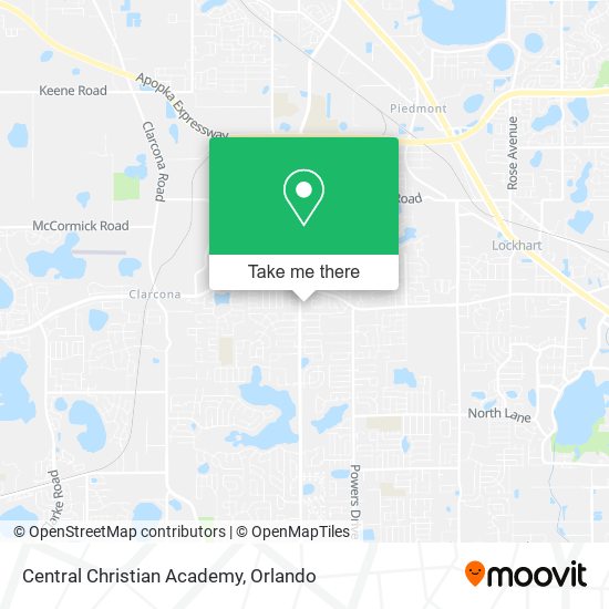 Central Christian Academy map