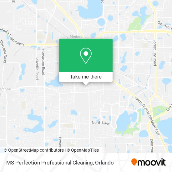 MS Perfection Professional Cleaning map