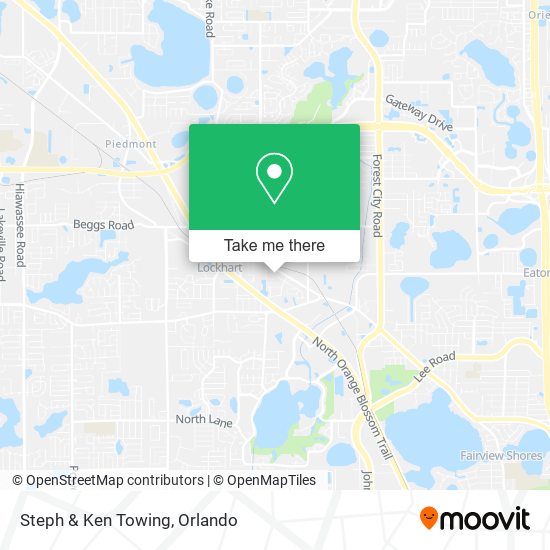 Mapa de Steph & Ken Towing