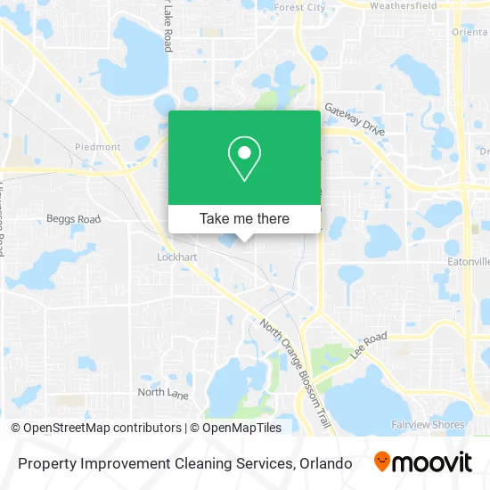 Property Improvement Cleaning Services map