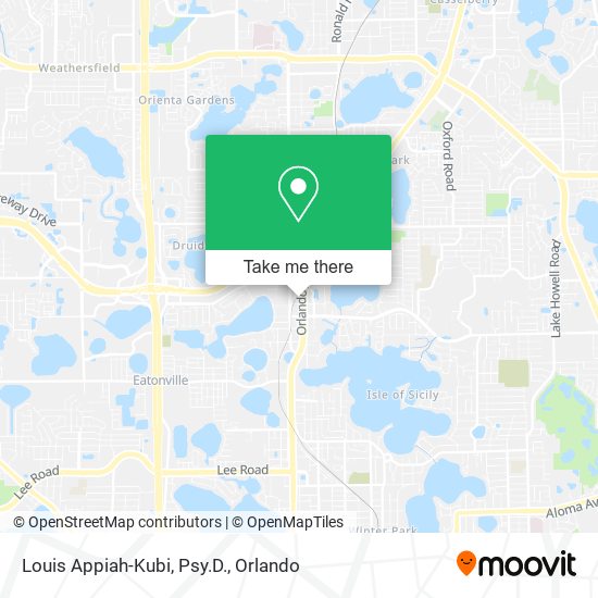 Louis Appiah-Kubi, Psy.D. map