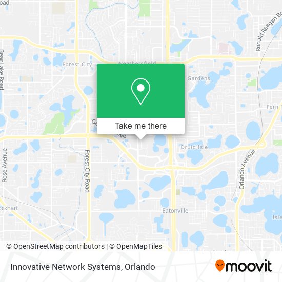 Mapa de Innovative Network Systems