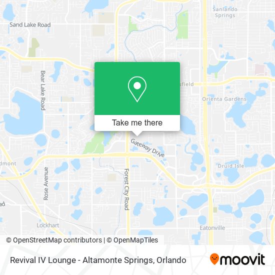 Revival IV Lounge - Altamonte Springs map