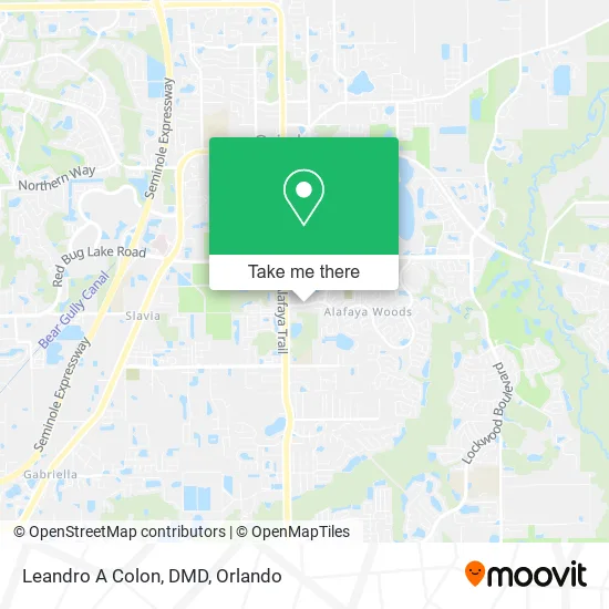 Mapa de Leandro A Colon, DMD