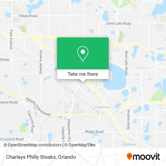 Charleys Philly Steaks map