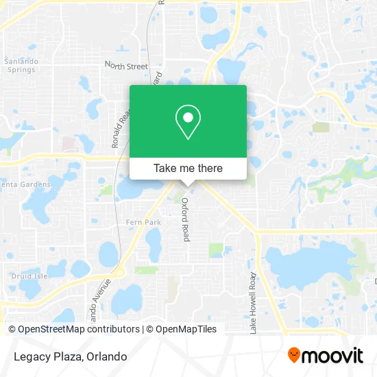 Mapa de Legacy Plaza