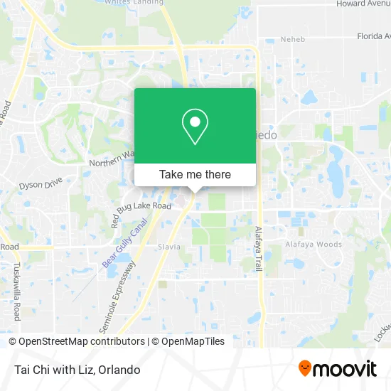 Mapa de Tai Chi with Liz