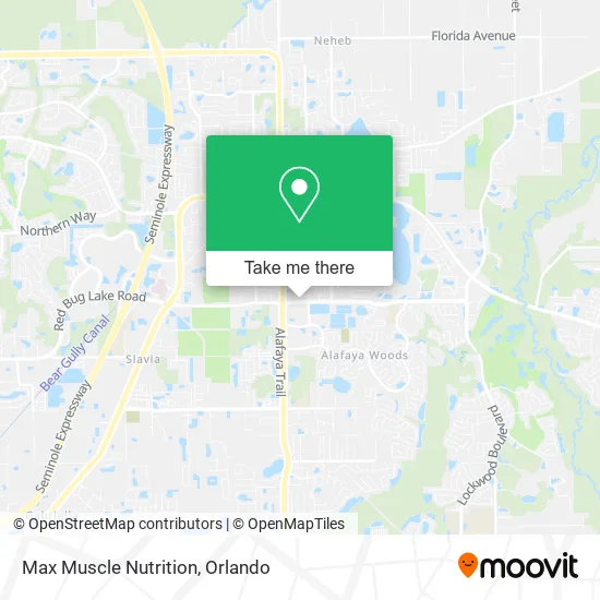 Mapa de Max Muscle Nutrition