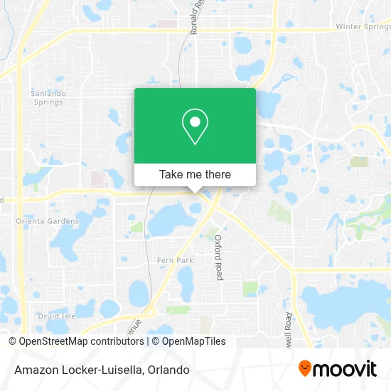 Amazon Locker-Luisella map