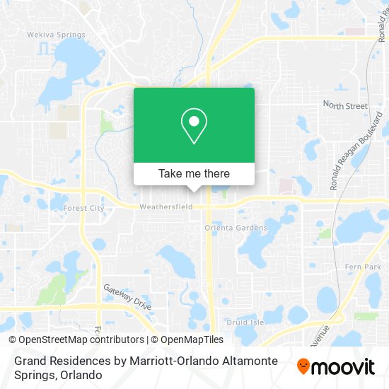 Grand Residences by Marriott-Orlando Altamonte Springs map