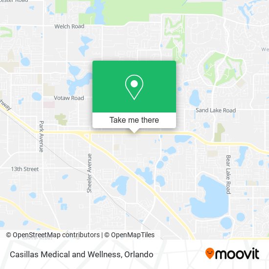 Casillas Medical and Wellness map