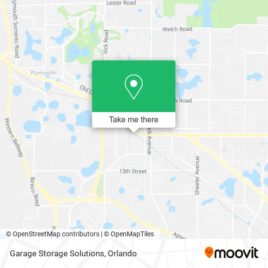 Garage Storage Solutions map