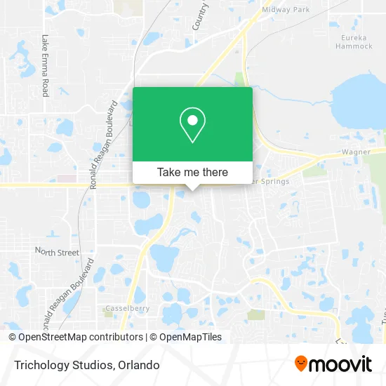 Mapa de Trichology Studios