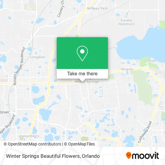 Winter Springs Beautiful Flowers map