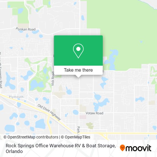 Rock Springs Office Warehouse RV & Boat Storage map