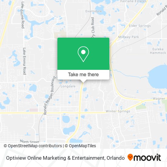 Mapa de Optiview Online Marketing & Entertainment