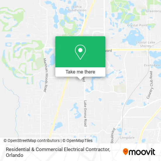 Residential & Commercial Electrical Contractor map