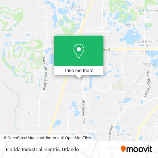 Mapa de Florida Industrial Electric