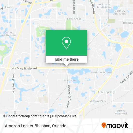 Amazon Locker-Bhushan map