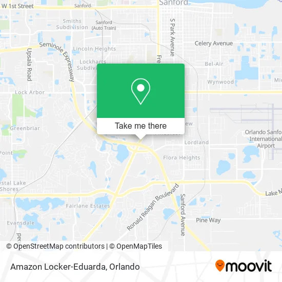 Amazon Locker-Eduarda map