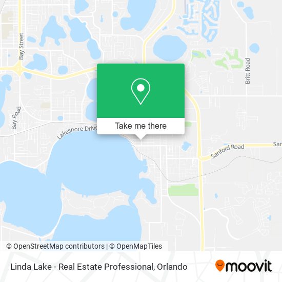 Linda Lake - Real Estate Professional map