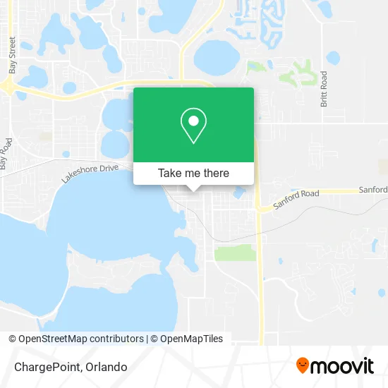 ChargePoint map