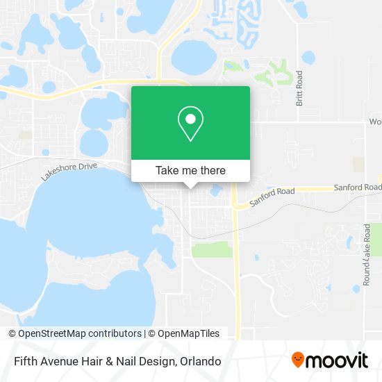 Mapa de Fifth Avenue Hair & Nail Design