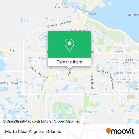 Motto Clear Aligners map
