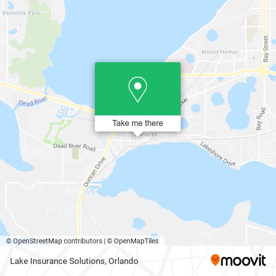 Lake Insurance Solutions map