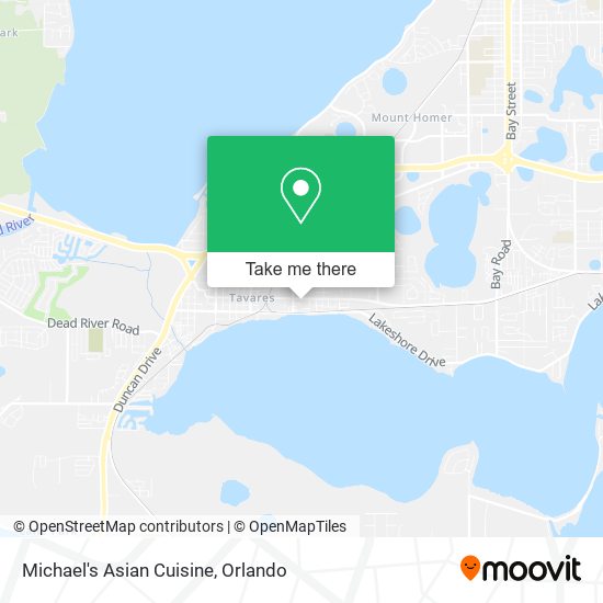 Michael's Asian Cuisine map