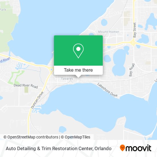 Mapa de Auto Detailing & Trim Restoration Center