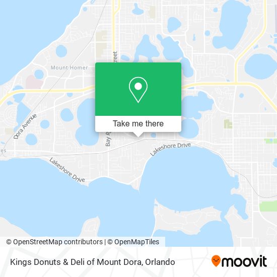 Mapa de Kings Donuts & Deli of Mount Dora