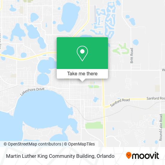 Martin Luther King Community Building map