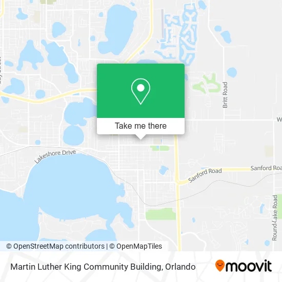 Mapa de Martin Luther King Community Building