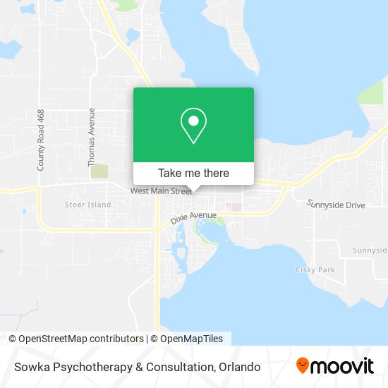 Sowka Psychotherapy & Consultation map
