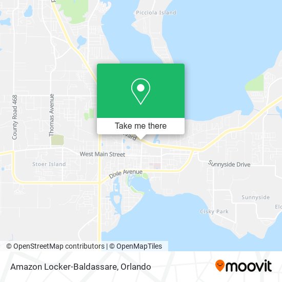 Mapa de Amazon Locker-Baldassare